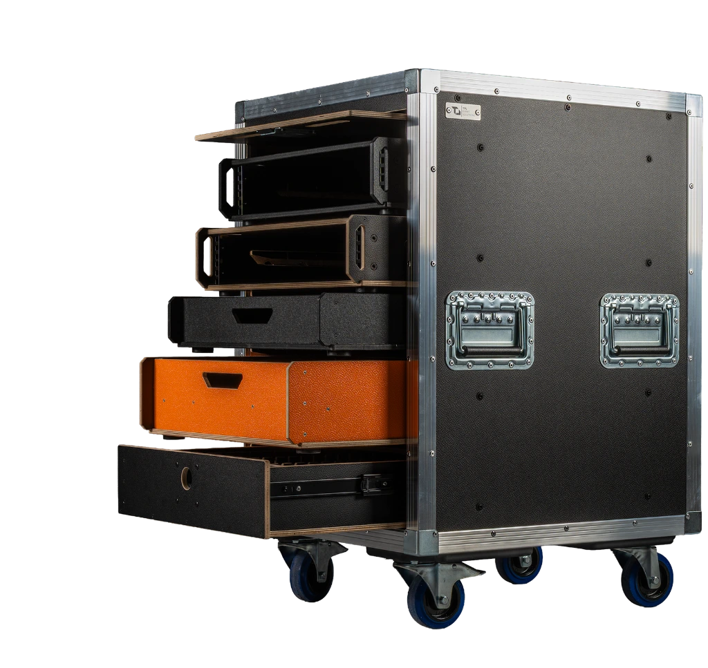 TPL-System Beispiel - 19 Zoll Rack - Flightcase
