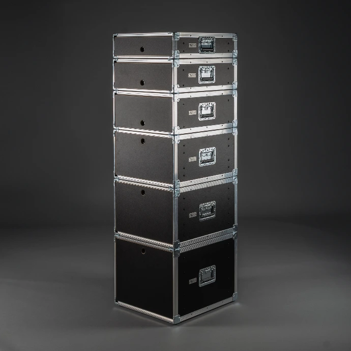 19 Zoll Rack Stapelsystem