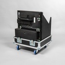 Case für 2x d&b AL90/60 inkl. Zubehör | Montagehilfe