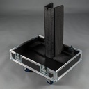 Case für 2x d&b V7P/V10P inkl. Montagebügel und Zubehörfach