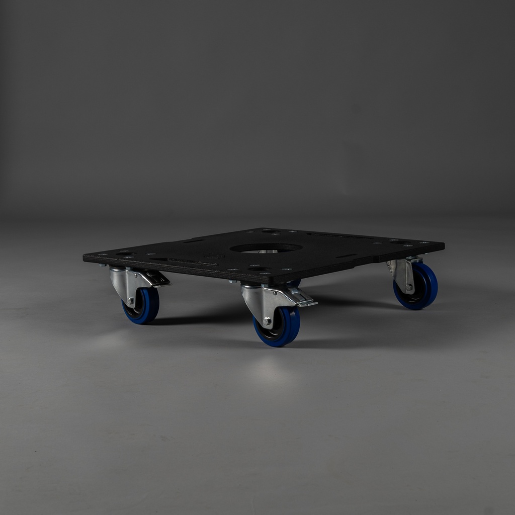 [TPL000351-001] System-Wheelboard [Rollbrett] (ohne Gravur, 2 gebremste Rollen)