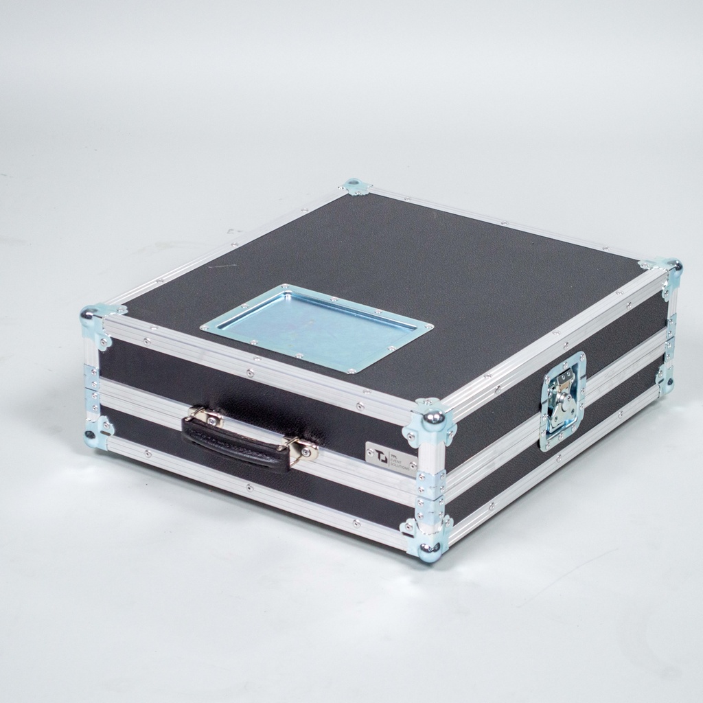 [TPL000179-001] Flightcase für Pioneer DJM V10 (Schwarz, Akzentfarbe: Schwarz, ohne Tourlabelschale)