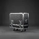 Flight case for 2x d&b Y7P/Y10P with mounting bracket [incl. accessory compartment]