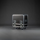 Flightcase für 2x d&b Y7P/Y10P mit Schwenkbügel [inkl. Zubehörfach]