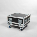 Flightcase für 2x Showven Sparkular Triple [inkl. Zubehörfach]