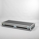 Flight case for Clearsonic A2466x5 Drum Panel | trolley wheels