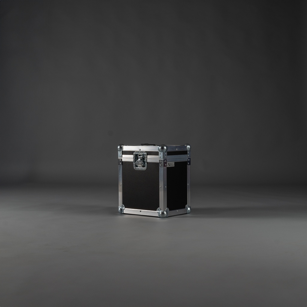 [TPL000032-003] Flightcase für 1 x Schill GT310 (Schwarz, Akzentfarbe: Schwarz, ohne Gravur, ohne Gummifüße)