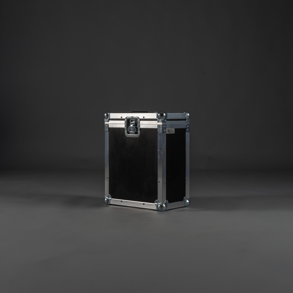 [TPL000146-002] Flightcase für Allen & Heath DX16/8 [inkl. Zubehörfach] (Schwarz, ohne Gummifüße)