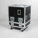 Flight case for 2x d&b AL90/60 [incl. accessory compartment & mounting aid]