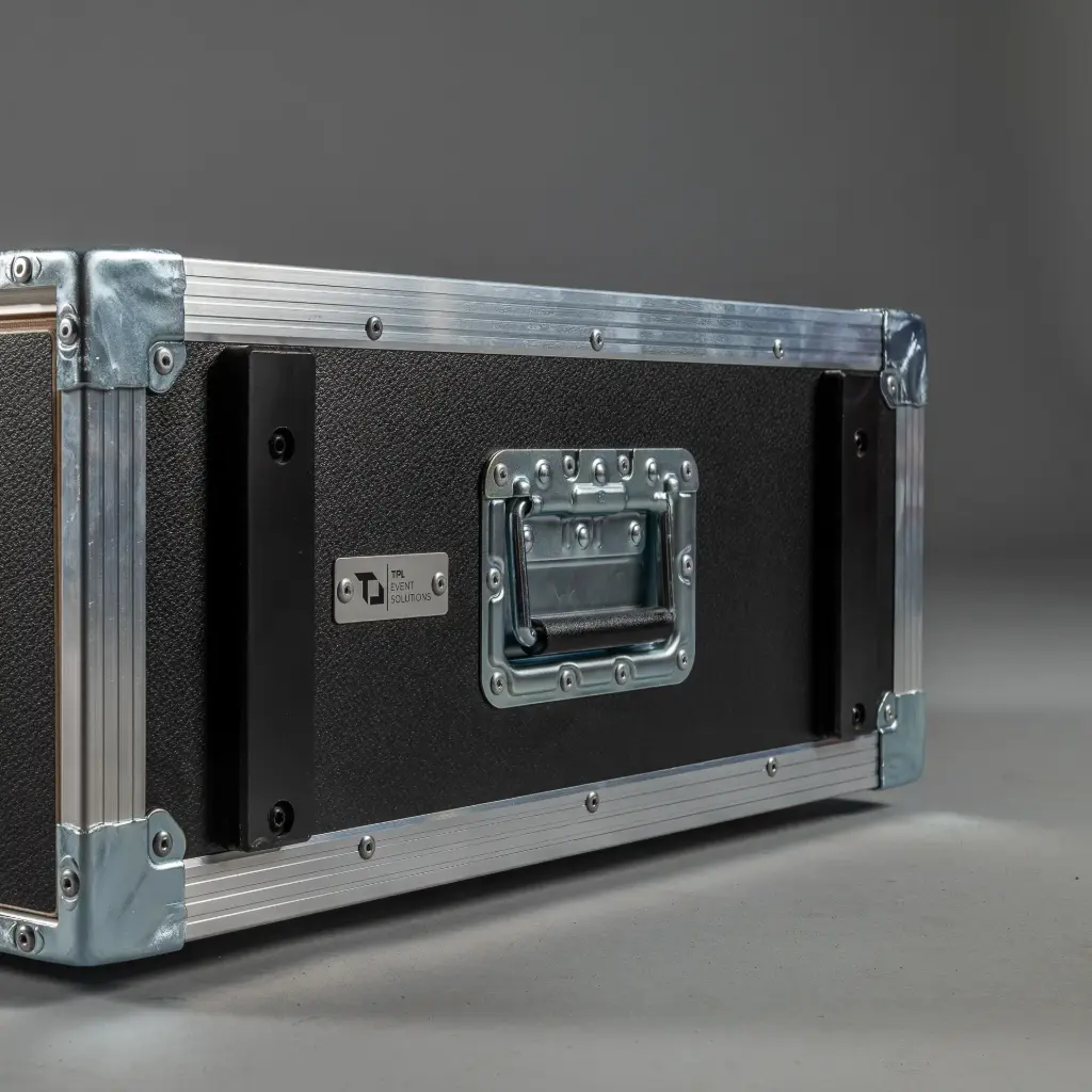 [TPL000246-001] Skid Set for System Rack (2 RU, without shockmount)