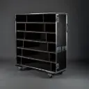 Flight case for 6x keyboard [variable width]