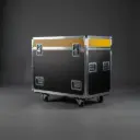 Case für 4x Prolights Jet Profile300LT mit montiertem Haken [inkl. Zubehörfach]