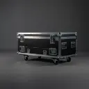 Flight case for 24x Megalite Light Pipe 1m [including accessory drawer]