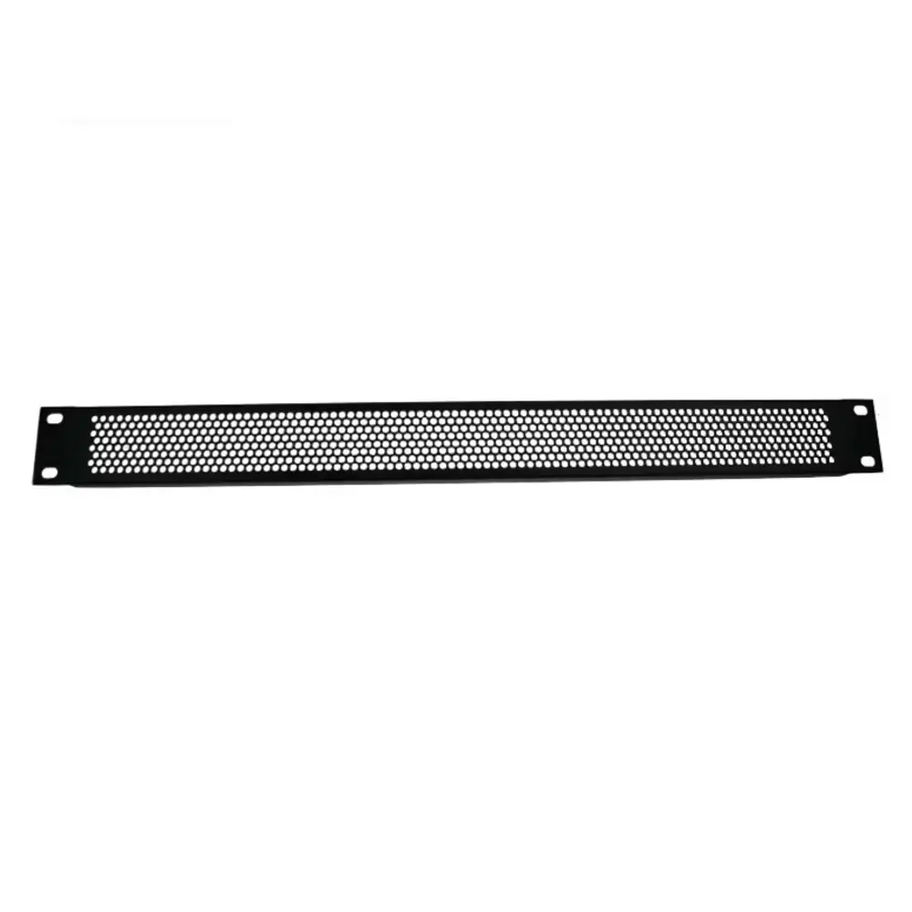 19" Entlüftungs-Rackblende 1HE | Rundlöcher