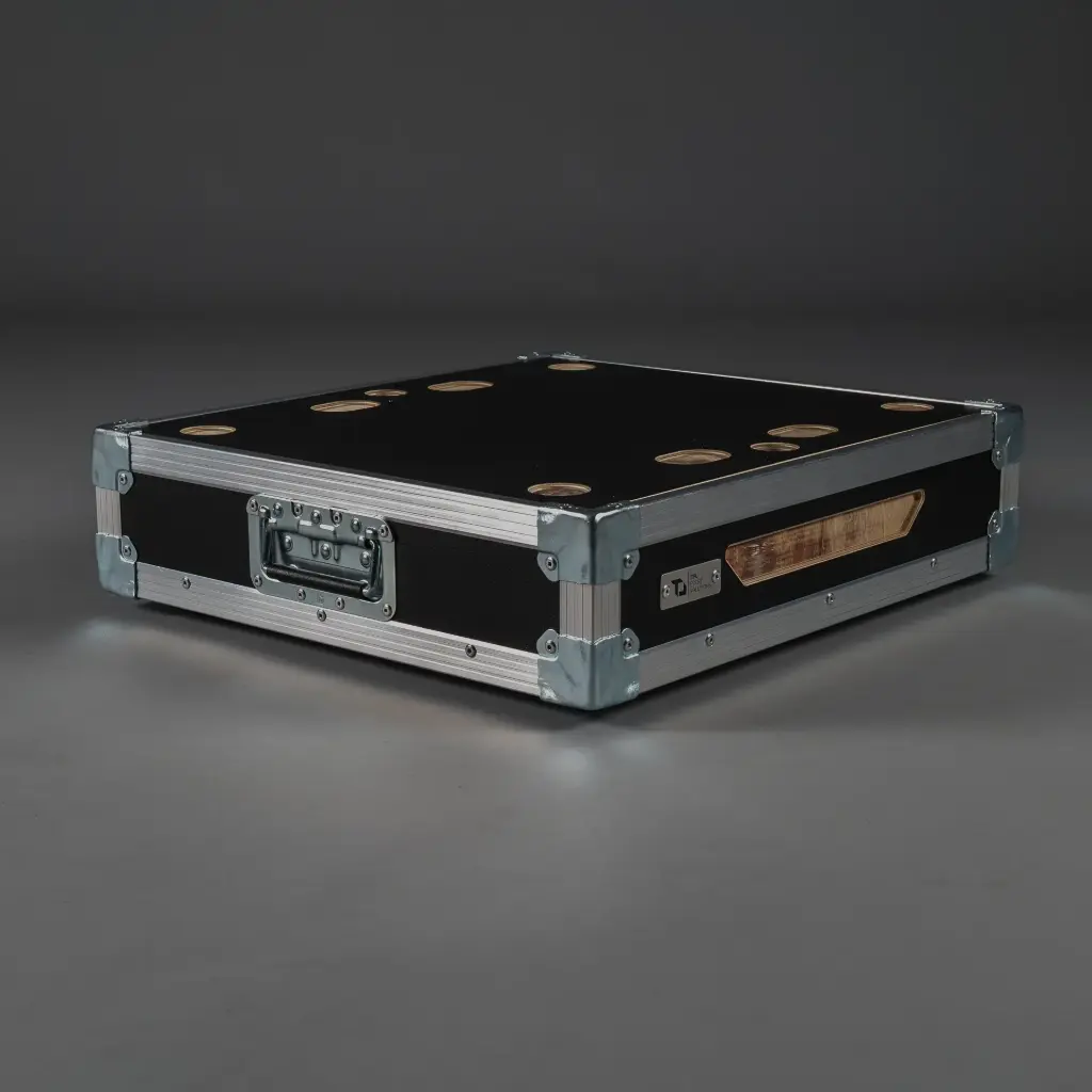[TPL000341-001] System-Box ([H20], Schwarz, Deckel in Schwarz, T: STANDARD, ohne Gravur)