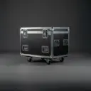 Flight case for 4x ROXX E.SHOW with P.O. brackets