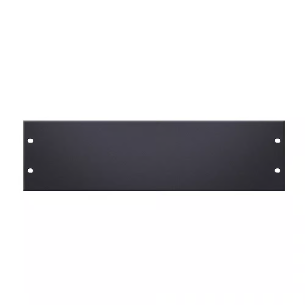 [87223STL] 19" U-Rackblende 3HE | Stahl
