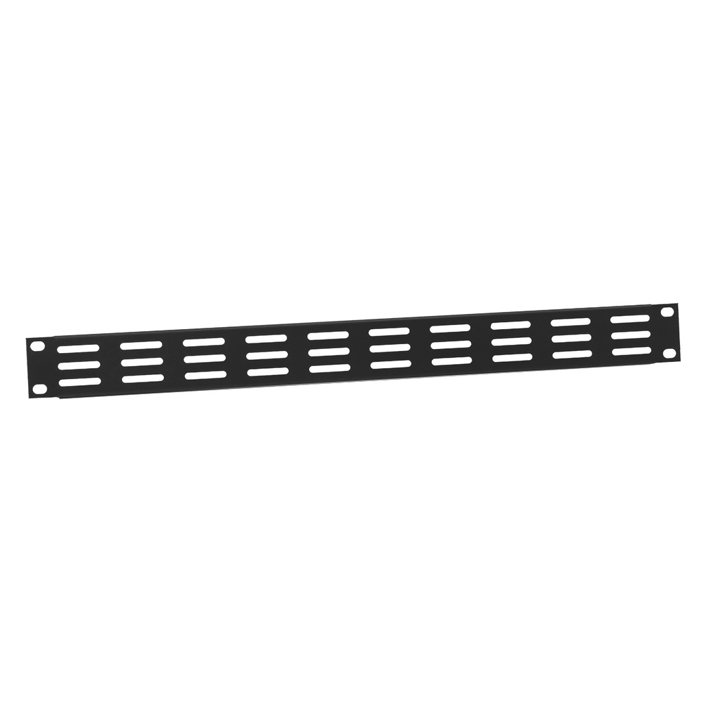 19" U-Entlüftungsrackblende 1HE | Horizontal