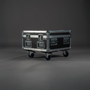 Flightcase für 2x CODA HOPS7-Pro inkl. Zubehörfach