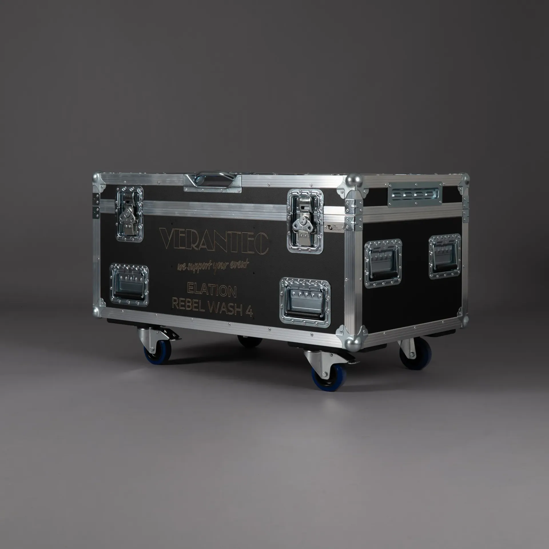 Flightcase für 6x Elation Rebel Wash 4 [inkl. Zubehörfach]