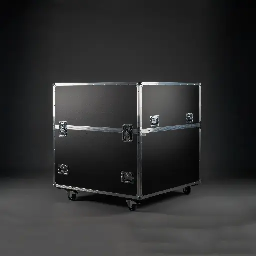 [TPL000035] Case für 100 cm Spiegelkugel [mit Zubehörfach]